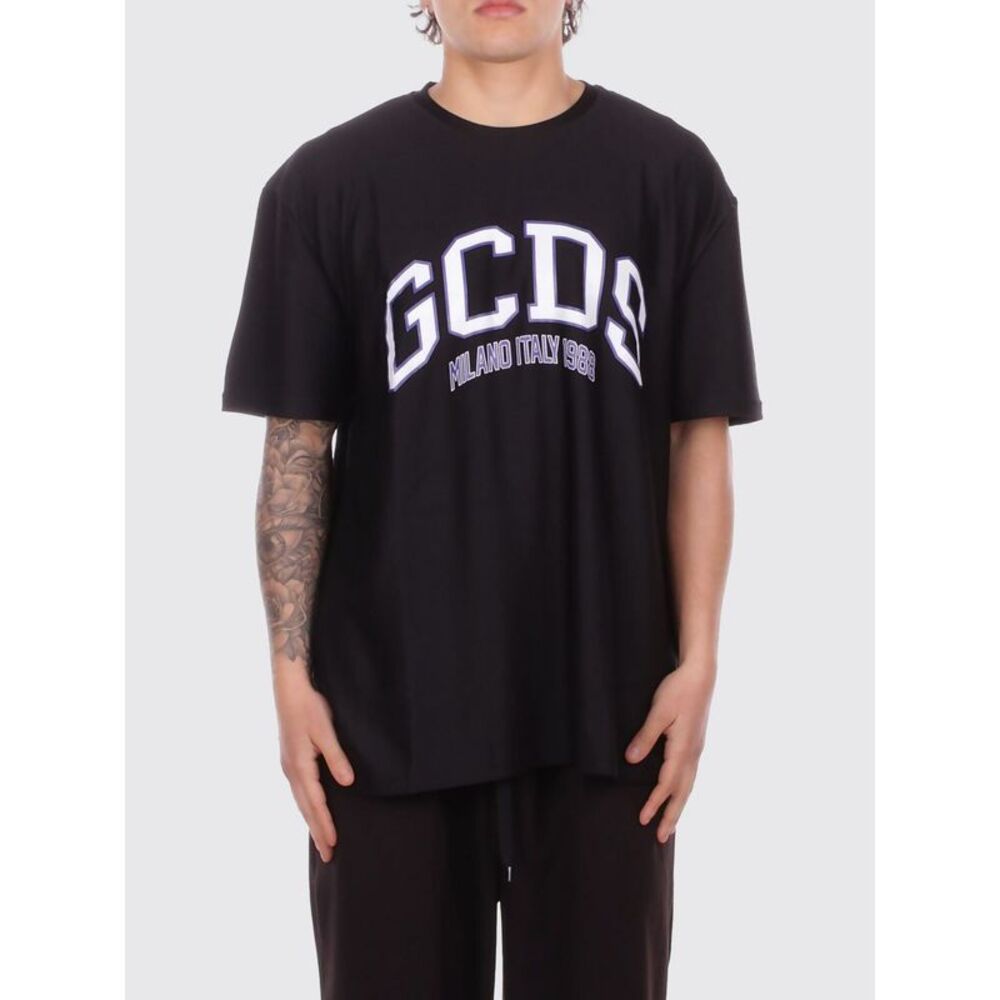 Relaxed Cotton T-Shirt With Gcds Logo